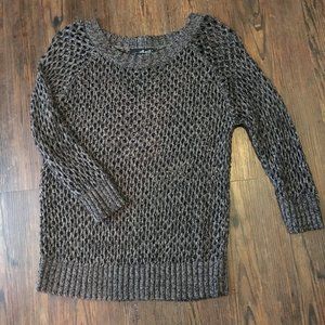 Willi Smith Crochet Sweater